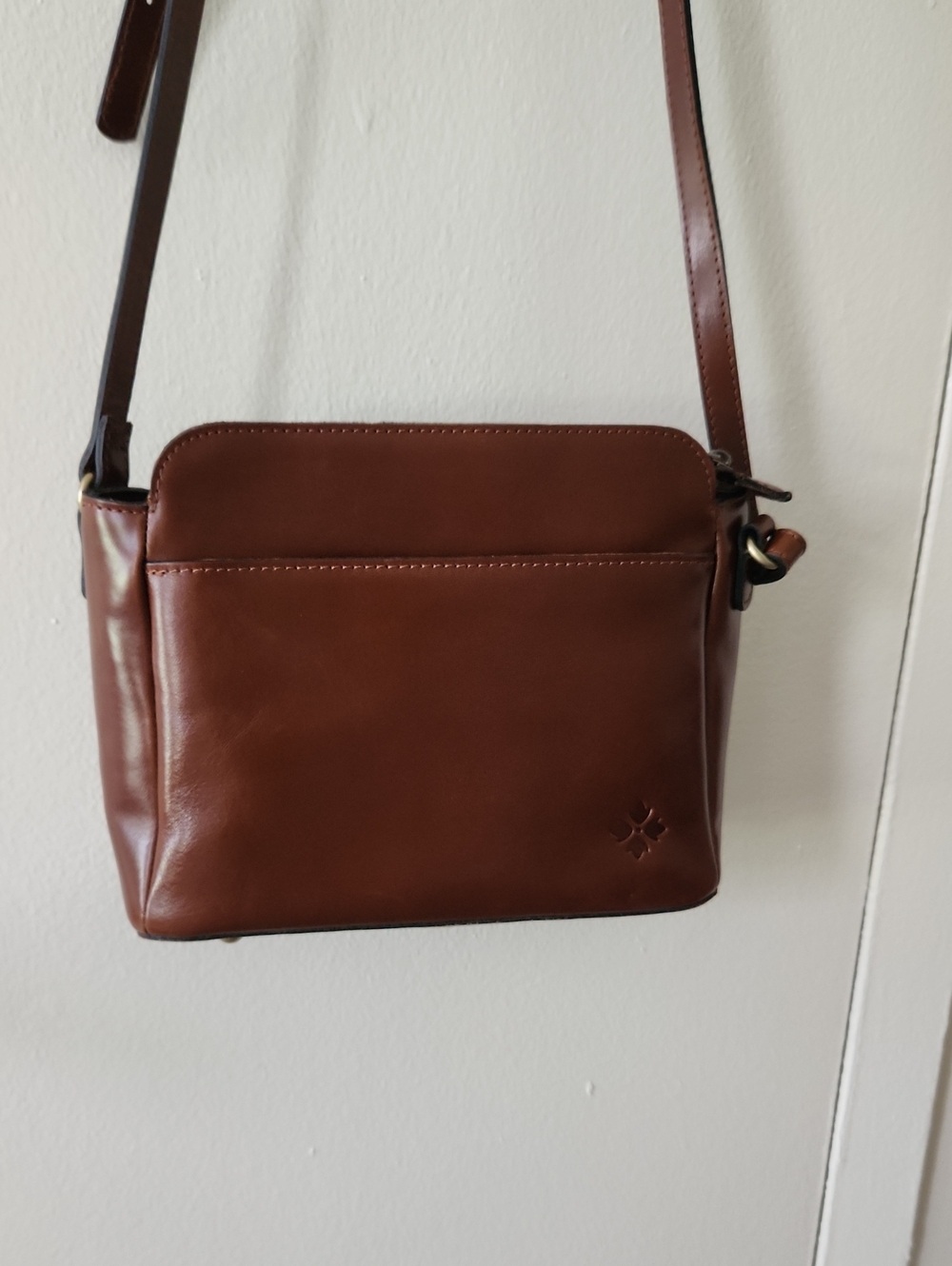 Patricia Nash Ithaca Crossbody in Cognac